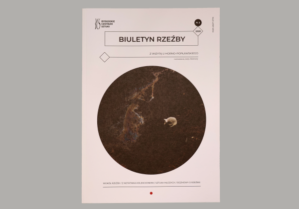 Biuletyn Rzeźby nr 2/2020 - okładka